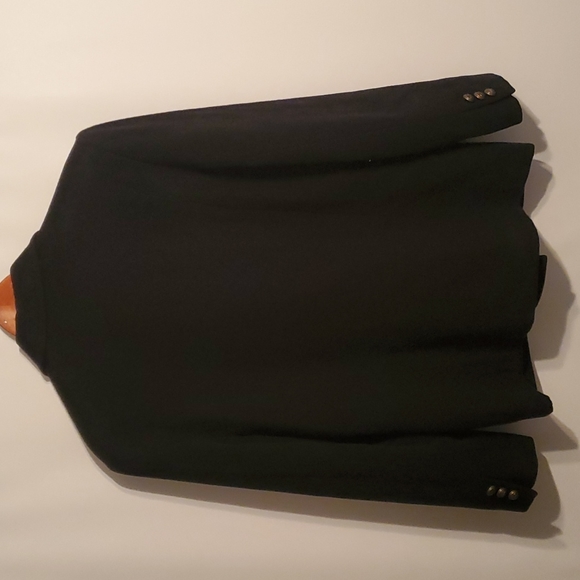 Vintage CLUB MONACO late 80's double breaster Wool Pea Coat Jacket - Picture 7 of 10